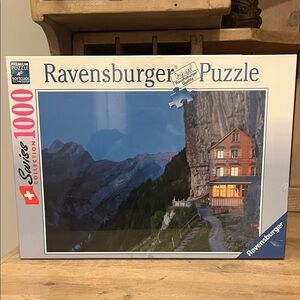 Ravensburger Puzzle 1000 Pieces Swiss Collection New Sealed 27” x 20” From 2012